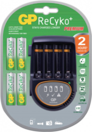 GP H500 GPPB50GSE210AAHCB-UC4, Charger NiMH/NiCd, GP Batteries