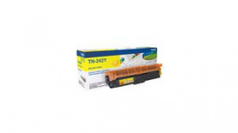 TN242Y, Toner Cartridge, 1400 Sheets, Yellow, Brother