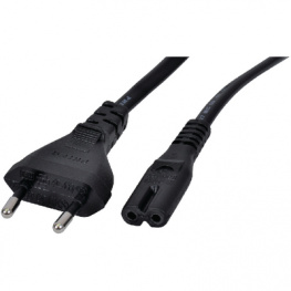PB-407-10-S, Mains cable Euro-Plug C7-Socket 3 m, Maxxtro