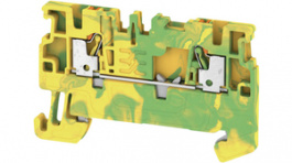 1552680000, A2C 1.5 PE terminal block a push-in, 0.5...1.5 mm2 500 vac 17.5 a green / yellow, Weidmuller