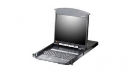 KL1516AIN D, 19^ LCD 16-Port CAT5 KVM over IP Switch VGA, Aten