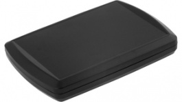 RND 455-00353, Flat plastic enclosure 221 x 161.5 x 30 mm black ABS IP 65, RND Components