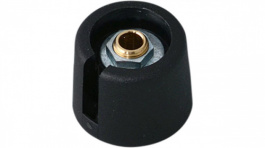 A3020049, Control knob with recess black 20 mm, OKW