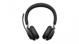 26599-989-999, Headset, Evolve 2-65, Stereo, On-Ear, 20kHz, USB/Bluetooth, Black, Jabra