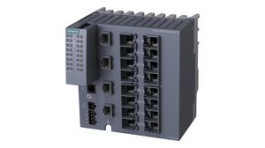 6GK5216-4GS00-2AC2, Industrial Ethernet Switch, RJ45 Ports 16, Fibre Ports 4SFP, 1Gbps, Layer 2 Managed, Siemens