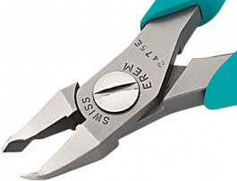 2475E, Precision Side-Cutting Pliers;135 mm Extra Small Bevel, Erem