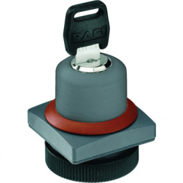 1.30.255.052/0000, Key lock switch 1 x 40deg 22 mm, RAFI