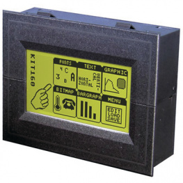 EA KIT160-6LEDTK, LCD, p-matrix display 160 x 80 Pixel, Electronic Assembly