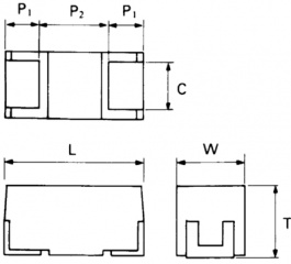 T495X227K010ATE100, Tantalum Capacitor 220 uF 10 VDC, Kemet