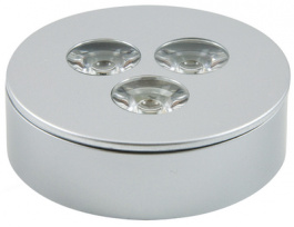 7452568, LED flush mounted fixture warm white 40 deg, Hide a Lite