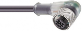 RKWT/LED A 4-3-224/5 M, Соединительный кабель; M12; PIN:3; угловой; 5м; вилка; 30ВAC; 4А, Lumberg Automation (Belden brand)
