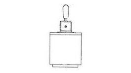 104TL2-8, Toggle Switch, 4PDT, Momentary, 7.5A, 30, Honeywell