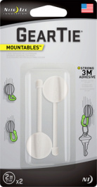 GearTie Mountables 2 Inch White, Gear tie, Nite Ize