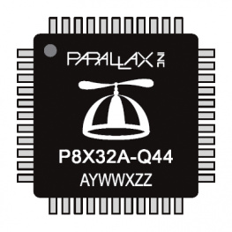 P8X32A-Q44, Microcontroller LQFP-44, Parallax