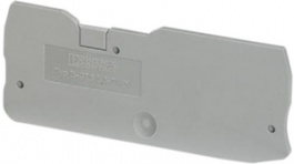 3206571, End plate, grey, Phoenix Contact
