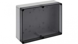 11101201, Plastic Enclosure Without Knockouts, 361 x 254 x 111 mm, Polystyrene, IP66, Grey, Spelsberg