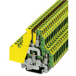 3007123, High-current terminal block green-yellow 0.2...4 mm2, Phoenix Contact