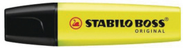 70/24, STABILO Boss highlighter original yellow, Stabilo