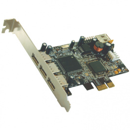 EX-11064, PCI-E x1 Card4x USB 2.0, Exsys