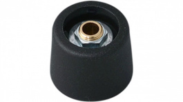 A3120639, Control knob without recess black 20 mm, OKW