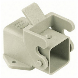 09200030820, Корпус: для разъемов HAN; Han; размер 3А; защелка; угловой 90°, Harting