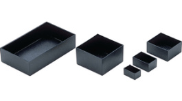 RTM112/BLK/1, Plastic enclosure black 25 x 25 x 25 mm ABS, CamdenBoss
