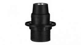141114, Lamp Holder E14 Plastic 43mm Black, Bailey