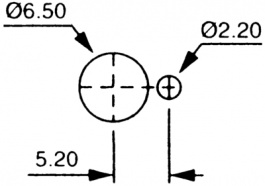 18535AD, Push-button Switch on-(on) 1P, APEM