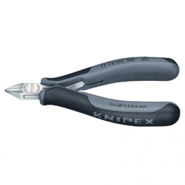 77 72 115 ESD, Side-Cutting Pliers;115 mm Small Bevel, Knipex