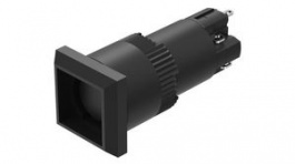 01-151.0252, Illuminated Pushbutton Switch Actuator, 1NC + 1NO, Black, IP40, Momentary Functi, EAO