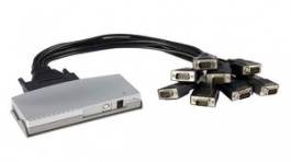 ICUSB2328, USB Serial Adapter, RS232, 8 DB9 Male, StarTech.com