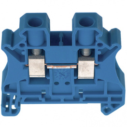 3044144, Соединитель: на рейку; Контактные группы:1; клеммы:2; синий; 57А, Phoenix Contact