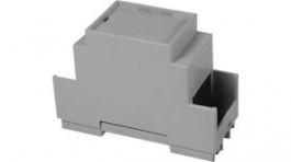 CNMB/2ST/2, DIN Rail Module Box Size 2 Solid Top Both Sides Open 36x90x58mm Light Grey Polyc, CamdenBoss
