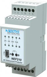 NEF210, 2-х канальный программируемый DC от перегрузки по току, NEXTYS