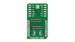 MIKROE-3083, Tester Click Diagnostic Tool Development Board 5V, MikroElektronika