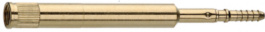 H 4004/GR-AU, Sleeve for pneumatic pin 3 A 35.5 mm, Hartmann
