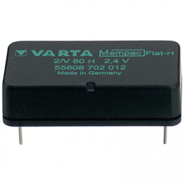 3/V80H, NiMH Battery pack 3.6 V 70 mAh, Varta