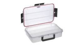RND 600-00289, Watertight Case with 3 Compartments, 350x230x86mm, Polypropylene (PP), Transpare, RND Lab
