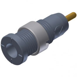 MSEB 2630 S1,9 AU GRAU / GREY, Safety socket diam. 2 mm grey, SKS Kontakttechnik