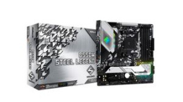 90-MXBCU0-A0UAYZ, Motherboard Steel Legend AM4 Micro-ATX 128GB DDR4, ASRock