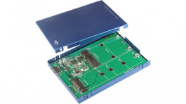 EX-3671, USB 3.1 to M.2 & mSATA SSD Enclosure, Exsys
