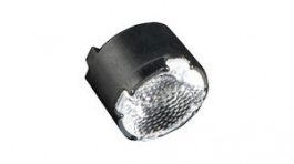 FP16561 LISA3-WW-PIN, Lens Assembly, Black / Clear, 9.9 x 7mm, Round, 45°, LEDIL