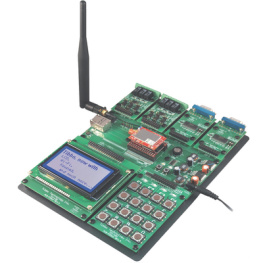 EM1000W-TEV1024K-STL2, Eval. kit for EM1000 WLAN w TFT/keypad, Tibbo Technology