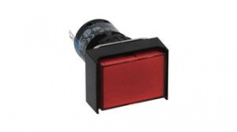 AL6H-M24PR, Illuminated Pushbutton Switch Red 2CO Momentary Function LED, IDEC