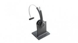 CP-HS-WL-561-S-EU=, Headset with Standard Base Station, 500, Mono, On-Ear, 18kHz, Bluetooth/USB, Black / Grey, Cisco Systems
