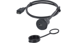 1310-1023-04, Кабель / адаптер; вилка micro USB B, гнездо USB B micro; 1310, Encitech Connectors