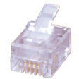 MHRJ114P4CR Modular plug 4 Unshielded