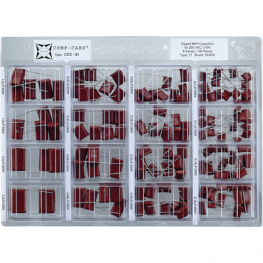 CCC-61, Foil capacitor assortment, NOVA Elektronik
