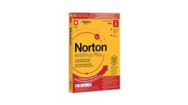 21395021, Norton AntiVirus Plus, 2 GB, Physical, Software, Retail, Multilingual, Norton