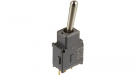 A12AP, Переключатель: тумблер; Пол: 2; SPDT; 0,4A/28ВAC; Выводы: под пайку, NKK Switches (NIKKAI, Nihon)